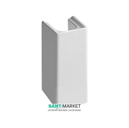 Полупьедестал для раковини Kerasan Cento керамічний білий 357501