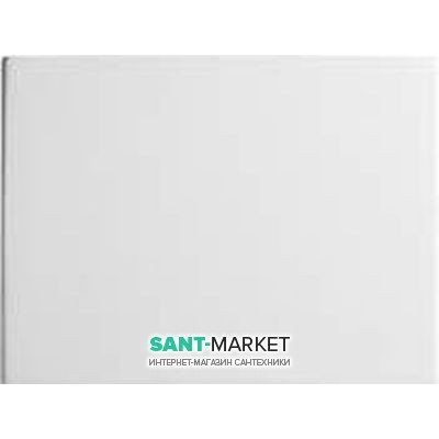 Столешница под раковину Kerasan Inka керамическая глянцевая 52х35,5 см белый 341801