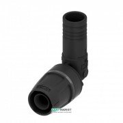 Куточок з'єднувальний 90 ° з фитингом TECE TECElogo пластик PPSU 16х16 мм 8711116