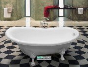 Ванна акрилова овальна Kerasan Retro 170х77 біла 105501