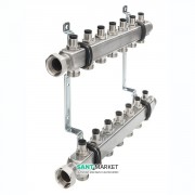 Колектор для систем опалення Tece TECEflex з запірними вентилями 2 контуру 1 