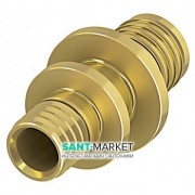 Муфта сполучна редукционная труба-труба Tece TECEflex 63х50 латунь 706510