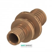 Муфта сполучна редукционная труба-труба Tece TECEflex 16х14 бронза 720595