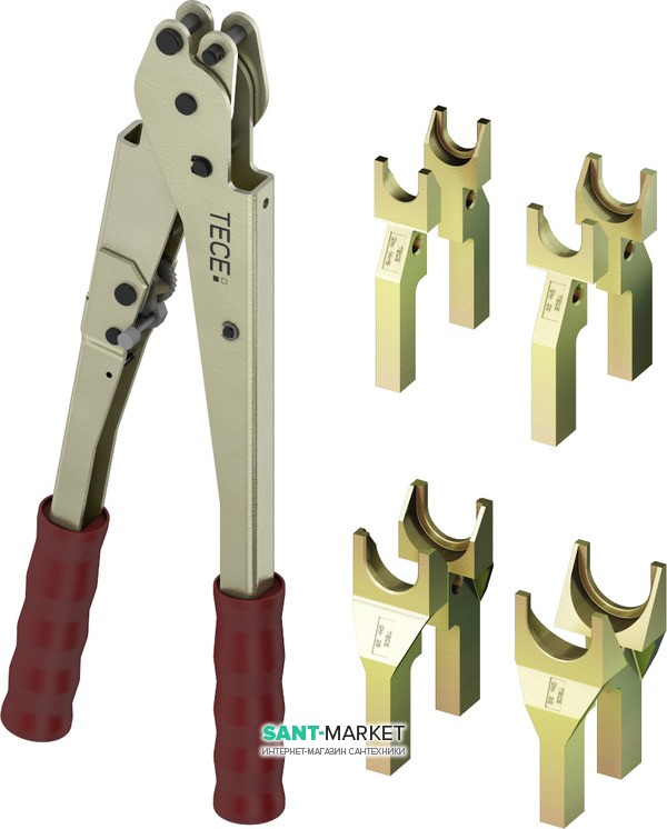 Ручной инструмент TECE  HPW-L для запрессовки гильз 14-32 мм 720050