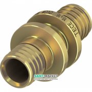 Муфта соединительная Tece TECEflex 16х16 латунь 766016