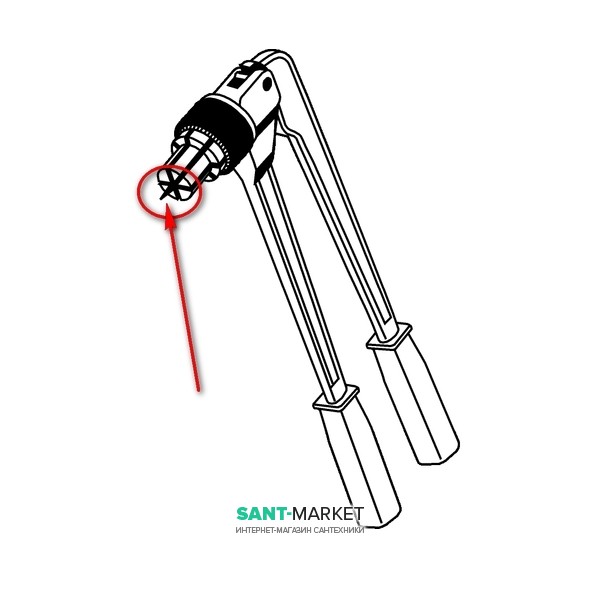 Запасний шип для TECE RAZ-V 720095