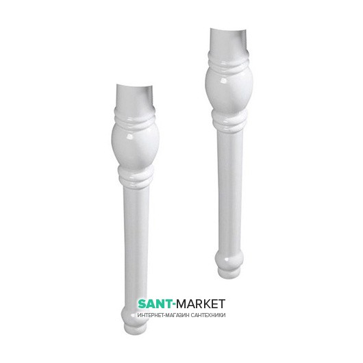 Ніжки керамічні під раковину Kerasan Retro білий 108301