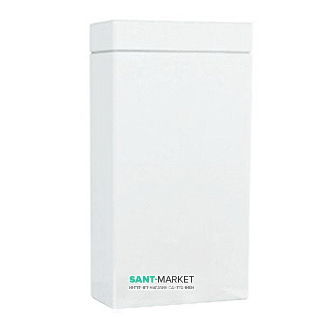 Зливний бачок для унітазу-компакт Kerasan K09 прямокутний білий 458101