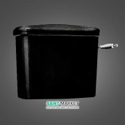 Зливний бачок для унітазу-компакт Kerasan Retro прямокутний чорний 107104