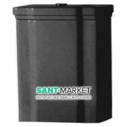 Сливной бачок для унитаза моноблок Kerasan Waldorf черный глянцевый 418104