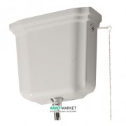 Зливний бачок для унітазу високий Kerasan Waldorf без верхньої кришки білий 418001