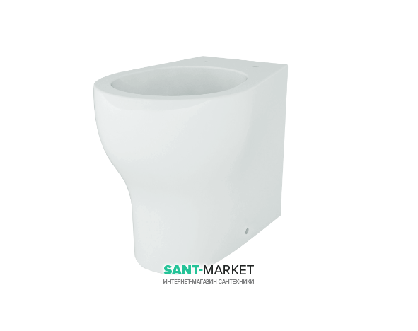 Унітаз підлоговий приставний Kerasan K09 білий 451601