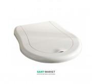 Сидіння з кришкою для унітазу Kerasan Retro з мікроліфтом білий 108401