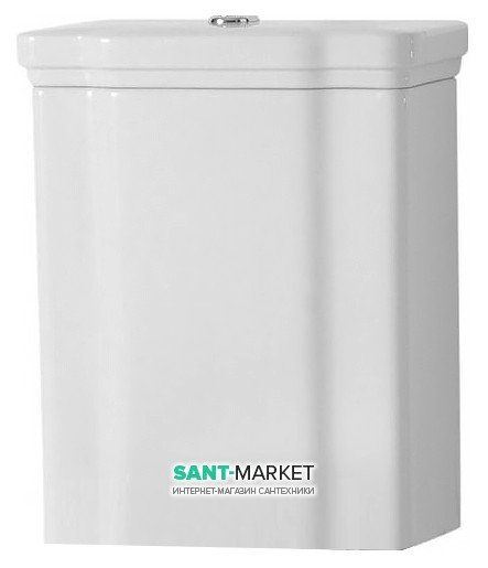 Сливной бачок для унитаза моноблок Kerasan Waldorf белый 418101