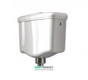 Зливний бачок підвісний для унітазу низький Kerasan Retro прямокутний білий 108201