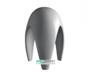 Стул дизайнерский Kerasan Artwork Moscardino белый 470201