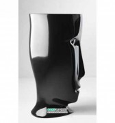 Раковина напольная Kerasan Artwork Moloco санфарфор чёрный глянцевый 474004