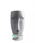 Раковина напольная Kerasan Artwork Moloco санфарфор белый/белый матовый 474069