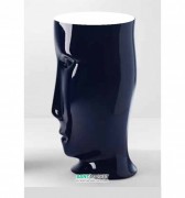 Раковина напольная Kerasan Artwork Moloco санфарфор белый/голубой кобальт глянцевый 474078