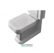 Унітаз-компакт підлоговий Kerasan Waldorf прямокутний білий 411701