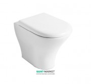 Унітаз підлоговий приставний Kerasan Aquatech овальний білий 371601