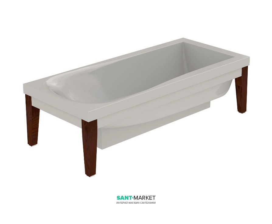 Ванна акрилова Kerasan Bentley свободностоящая 180х80 см біла 395001