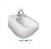 Биде подвесное Kerasan Aquatech чаша овальная белая 372501