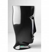 Раковина напольная Kerasan Artwork Moloco санфарфор чёрный глянцевый 474004