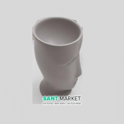 Раковина для підлоги Kerasan Artwork Moloco санфарфор світло-сірий 474082