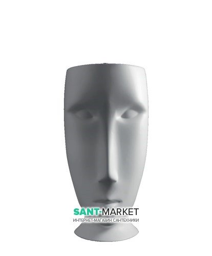 Раковина для підлоги Kerasan Artwork Moloco санфарфор білий матовий 4741K30