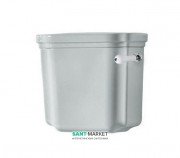 Сливной бачок для унитаза низкий Kerasan Waldorf для управления боковой ручкой белый 418301