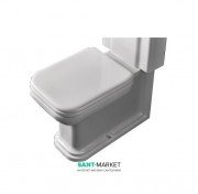 Унитаз-компакт напольный Kerasan Waldorf прямоугольный белый 411701