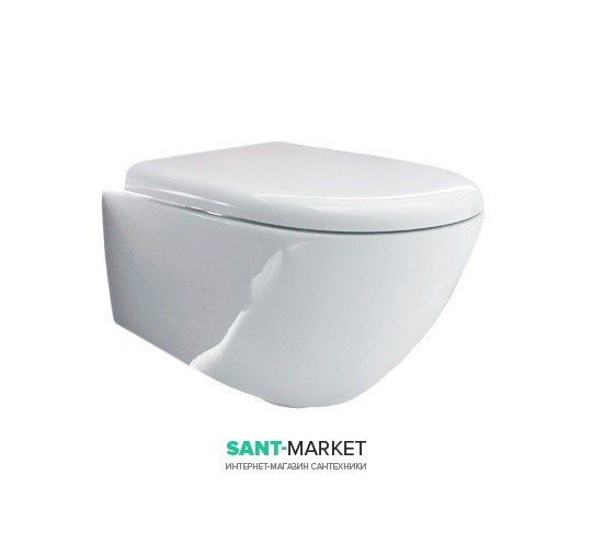 Унітаз підвісний Kerasan Aquatech овальний білий +371501