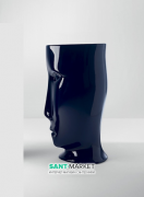 Раковина напольная Kerasan Artwork Moloco санфарфор голубой кобальт глянцевый 4741K77