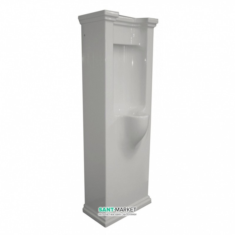 Пісуар підлоговий Kerasan Waldorf з сифоном і кріпленням WB5N білий 413101