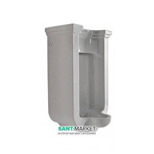 Пісуар підвісний Kerasan Waldorf з сифоном і кріпленням білий 413001