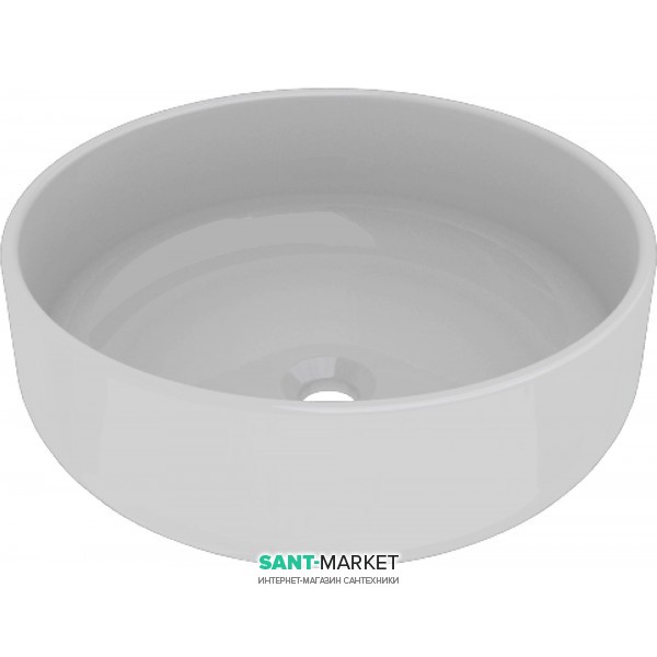 Раковина для ванной накладная Kerasan Ciotola C2 ø46 см санфарфор белый матовый 430230