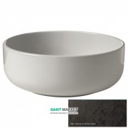 Раковина для ванной накладная Kerasan Ciotola C2 ø46 см санфарфор декор 3 (чугун на каменной лаве) 430262