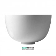 Раковина для ванной накладная Kerasan Ciotola C1 ø46 см санфарфор белый матовый 430130