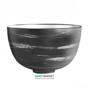 Раковина для ванной накладная Kerasan Ciotola C1 ø46 см санфарфор декор 4 (жемчужно-серый) 430163