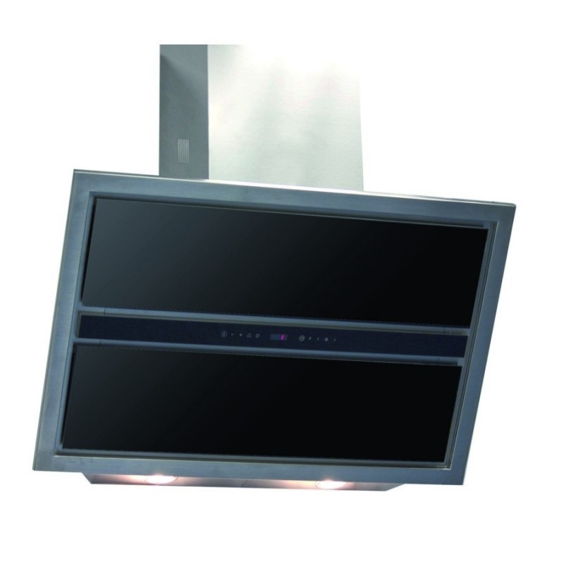 Витяжка для кухні навісна Apell Cappe клас енергозбереження А чорне скло / нержавіюча сталь CA90ATE