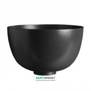Раковина для ванної накладна Kerasan Ciotola C1 ø46 см санфарфор чорний матовий 430131