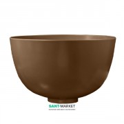 Раковина для ванної накладна Kerasan Ciotola C1 ø46 см санфарфор коричневий матовий 430132