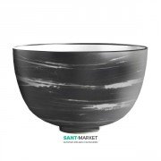 Раковина для ванної накладна Kerasan Ciotola C1 ø46 см санфарфор декор 4 (перлинно-сірий) 430163