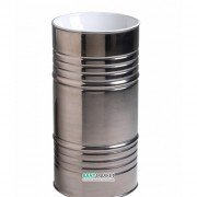 Раковина для підлоги Kerasan Artwork Barrel санфарфор білий / платина 4742K44