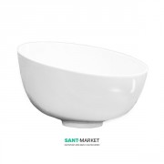 Раковина для ванної накладна Kerasan Ciotola C4 ø46 см санфарфор біла 430401