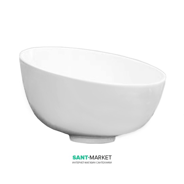 Раковина для ванной накладная Kerasan Ciotola C4 ø46 см санфарфор белый матовый 430430