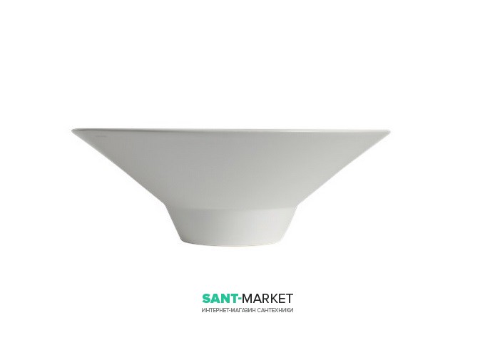 Раковина накладная Kerasan Deco Cocktail ø45 см санфарфор белый 480101