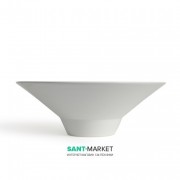 Раковина накладная Kerasan Deco Cocktail ø45 см санфарфор белый матовый 480169