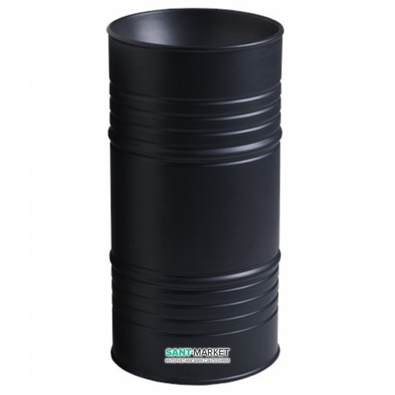 Раковина для підлоги Kerasan Artwork Barrel санфарфор чорний матовий 474331